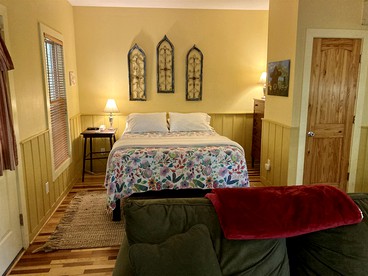 Rustic Cabin on 28-Acre Property in the Foothills of the Blue Ridge Mountains - Elkin, North Carolina - glamping.directory