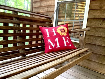 Rustic Cabin on 28-Acre Property in the Foothills of the Blue Ridge Mountains - Elkin, North Carolina - glamping.directory