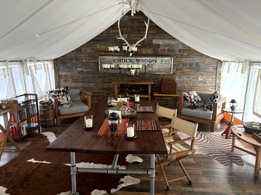 Secluded Luxury Glamping Camp with Safari-Style Dining near South Rim Grand Canyon, Arizona - Monument Valley, Utah - glamping.directory