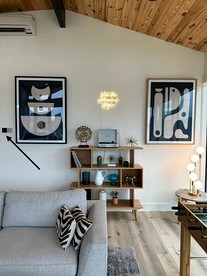 Charming Rancho-Style Cabin with Hot Tub & Sunset Views near Gruene in New Braunfels, Texas - New Braunfels, Texas - glamping.directory