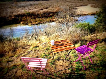 Charming Riverfront Airstream Rental for Getaway near Fredericksburg, Texas - Mason, Texas - glamping.directory
