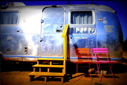 Charming Riverfront Airstream Rental for Getaway near Fredericksburg, Texas - Mason, Texas - glamping.directory