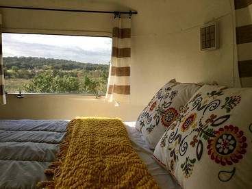 Charming Riverfront Airstream Rental for Getaway near Fredericksburg, Texas - Mason, Texas - glamping.directory