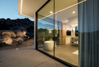 Spectacular Joshua Tree Vacation Rental for Getaways from Los Angeles - Yucca Valley, California - glamping.directory