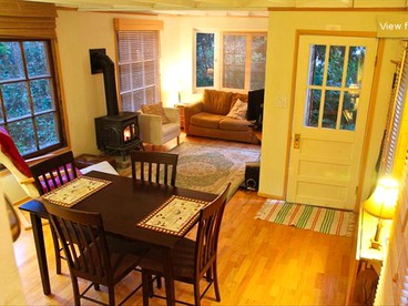 Unique Woodland Cabin Rental for Couples in Point Roberts, Washington - Point Roberts, Washington - glamping.directory