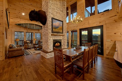 Glamping Vacation Rental with Indoor Pool near the Great Smoky Mountains, Tennessee, for Weekends Away in Nature - Gatlinburg, Tennessee - glamping.directory