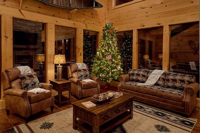 Glamping Vacation Rental with Indoor Pool near the Great Smoky Mountains, Tennessee, for Weekends Away in Nature - Gatlinburg, Tennessee - glamping.directory