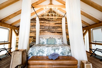 Unique Safari Tent makes for a Superb New York Getaway - South New Berlin, New York - glamping.directory