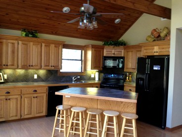 Spacious Lakefront Camping Cabin with Private Dock near Petit Jean State Park, Arkansas - Scranton, Arkansas - glamping.directory