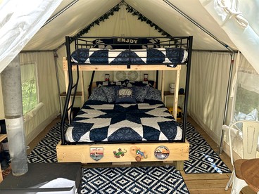 Luxurious Safari Tent in Cooperstown, NY - Perfect Glamping Spot for a Romantic Getaway - Cooperstown, New York - glamping.directory