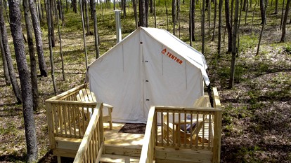 Luxurious Safari Tent in Cooperstown, NY - Perfect Glamping Spot for a Romantic Getaway - Cooperstown, New York - glamping.directory