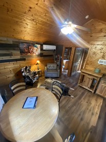 Cozy Texas Cabin Retreat with Hot Tub & Scenic Outdoor Spaces in Bluff Dale, Texas - Bluff Dale, Texas - glamping.directory