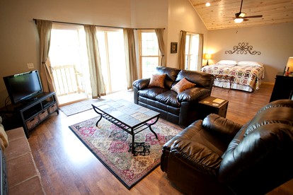 Lakefront Cozy Cabin with Hot-tub in Carbondale, Illinois - Carbondale, Illinois - glamping.directory