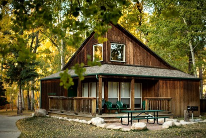 Waterfront Camping Cabin near the Great Sand Dunes in Colorado - glamping.directory
