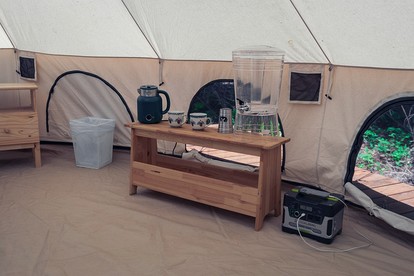 Cute Bell Tent in Carson for Columbia Gorge Glamping in Washington - Carson, Washington - glamping.directory
