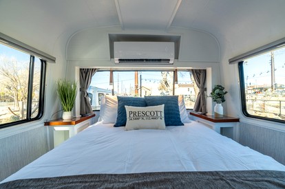 Airstream Stay Near Whiskey Row and Granite Creek in Prescott, AZ - Prescott, Arizona - glamping.directory
