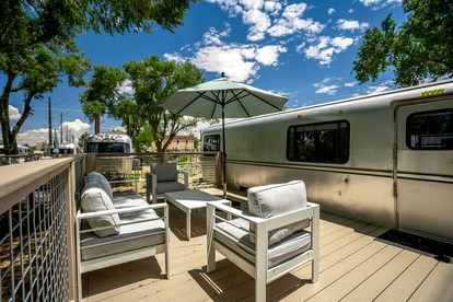 Airstream Stay Near Whiskey Row and Granite Creek in Prescott, AZ - glamping.directory