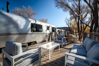 Airstream Stay Near Whiskey Row and Granite Creek in Prescott, AZ - Prescott, Arizona - glamping.directory