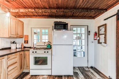 Secluded Cabin Nestled Amidst Trees and Fire Pit Provided in Hazelhurst, Wisconsin - Hazelhurst, Wisconsin - glamping.directory