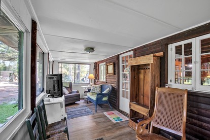 Secluded Cabin Nestled Amidst Trees and Fire Pit Provided in Hazelhurst, Wisconsin - Hazelhurst, Wisconsin - glamping.directory