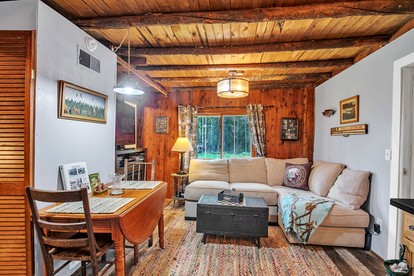 Secluded Cabin Nestled Amidst Trees and Fire Pit Provided in Hazelhurst, Wisconsin - Hazelhurst, Wisconsin - glamping.directory