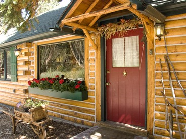 Forested Log Cabin Rental in Mountain Town for Weekend Trip from Denver - glamping.directory
