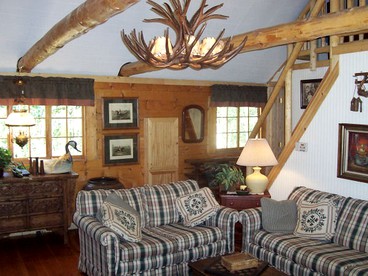 Forested Log Cabin Rental in Mountain Town for Weekend Trip from Denver - Allenspark, Colorado - glamping.directory
