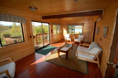 Spacious Lakeside Cabin with a Private Deck on Bristol Bay, Alaska - Dillingham, Alaska - glamping.directory