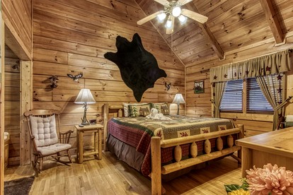 Rustic Cabin with Jacuzzi and Pool Table in Pigeon Forge, Tennessee - Pigeon Forge, Tennessee - glamping.directory