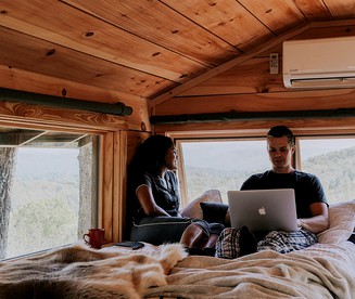 Treetop Cabin for the Ultimate Getaway near Lake Lure in Bostic, North Carolina - Rutherfordton, North Carolina - glamping.directory