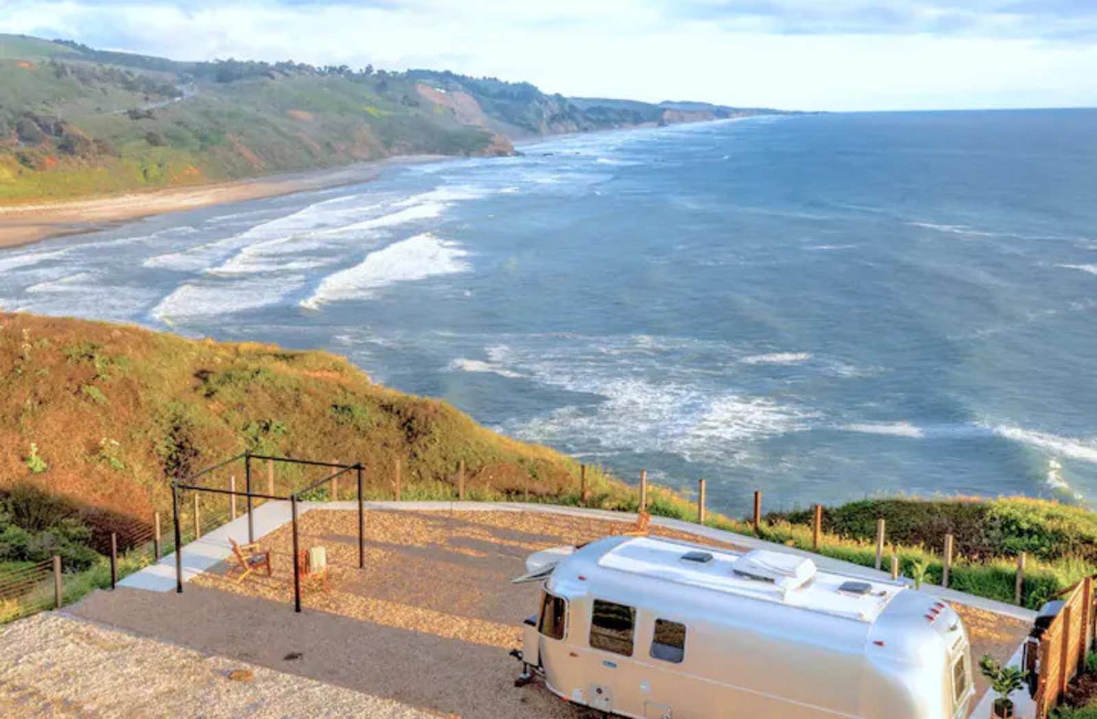 Dreamy California Coast Airstreams - Pescadero, California - glamping.directory