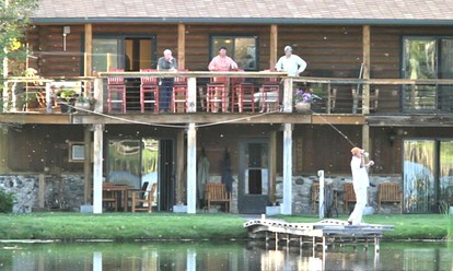 Luxury Lodge for Fishing Vacation with Professional Guides at Bighorn River, Montana - glamping.directory