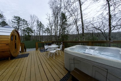 Luxury Wellness Dome with Private Sauna, Hot Tub & Cold Plunge Near Pisgah National Forest | Balsam Grove, North Carolina - Balsam Grove, North Carolina - glamping.directory