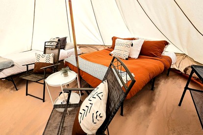 Stunning Family Glamping Tent for a True Outdoor Experience on a Secluded Ranch in Moab, Utah - Moab, Utah - glamping.directory