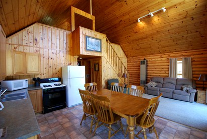 Waterfront Cabin with Amazing Sleeping Loft on Pelican Lake, Minnesota - Orr, Minnesota - glamping.directory