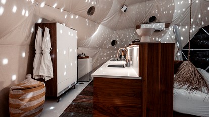 Exquisite Luxurious Dome with Outdoor Shower and Private Pool in Texas - Fischer, Texas - glamping.directory