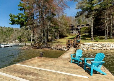 Enchanting Cabin with Breathtaking Sunset and Lake Views in North Carolina - Glenville, North Carolina - glamping.directory