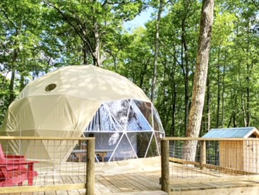 Secluded Glamping Dome for a New York Retreat - glamping.directory
