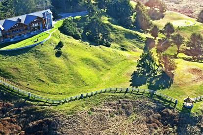 Premium Log Cabin Estate with Hot Tub and Helipad in Gold Beach, Oregon - Gold Beach, Oregon - glamping.directory