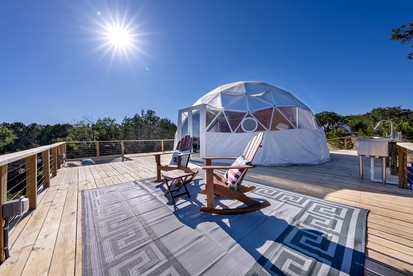 Luxurious Dome for Unforgettable Stays in Burnet, Texas - Burnet, Texas - glamping.directory