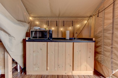 Idyllic Tented Cabin Incredible for Adventure Lovers in Texas - Johnson City, Texas - glamping.directory