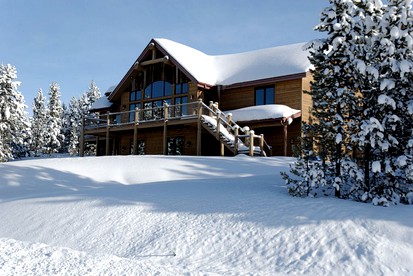 Family-Friendly Cabin Rental with Lone Peak Views in Big Sky - glamping.directory