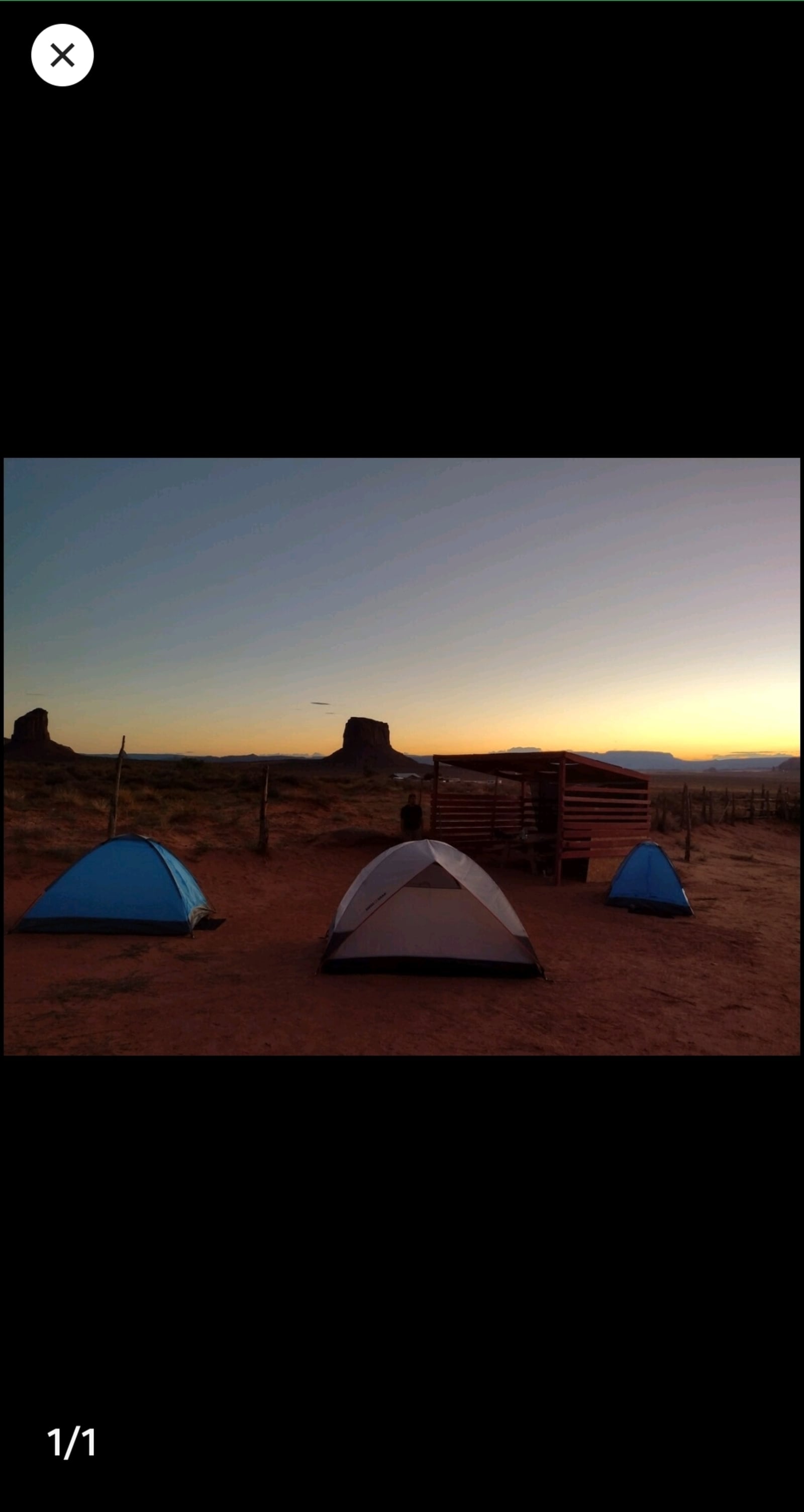 Sunrise camping - Oljato Monument Valley, Arizona - glamping.directory