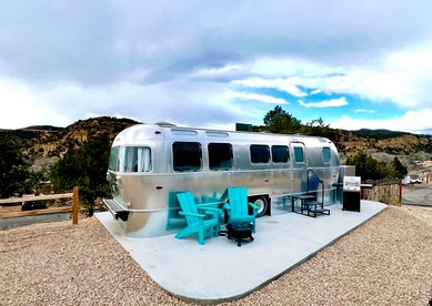Cozy Airstream Perfect for a Romantic Weekend of Stargazing in East Zion, Utah - glamping.directory