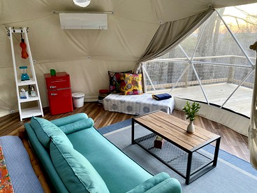 Fantastic Glamping Dome for Weekend Getaways from NYC - Wallkill, New York - glamping.directory