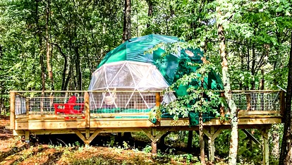 Fantastic Glamping Dome for Weekend Getaways from NYC - Wallkill, New York - glamping.directory