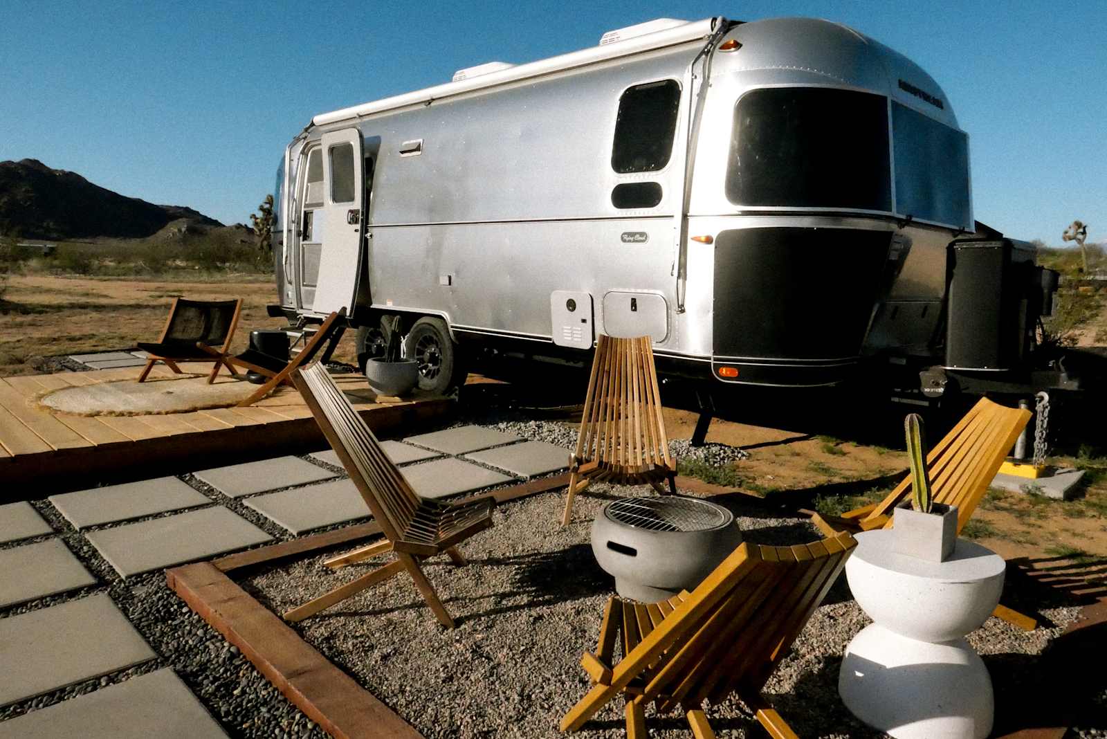 Camp Squish Airstream - Joshua Tree - Joshua Tree, California - glamping.directory