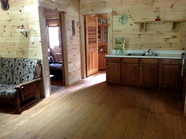 Rustic Creekside Cabin on 100-Acre Forest near Letchworth Park, New York - Dalton, New York - glamping.directory