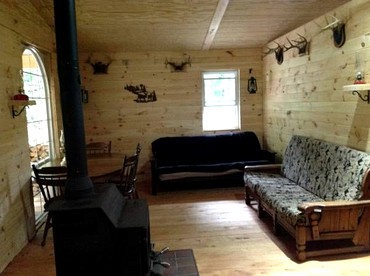 Rustic Creekside Cabin on 100-Acre Forest near Letchworth Park, New York - Dalton, New York - glamping.directory
