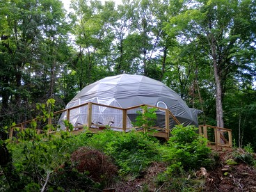 Beautiful Dome Surrounded by Trees for a Peaceful Glamping Getaway near Mellen, Wisconsin - glamping.directory